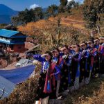 Chhimkeshwori Girls on Gurung Dress