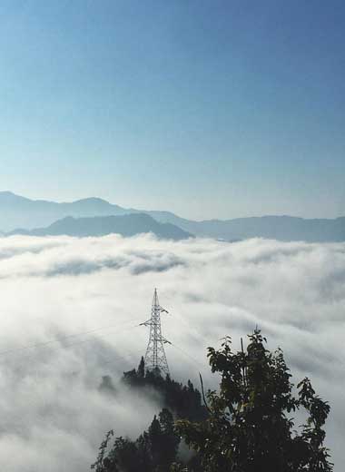 Clouds above Khasrang Gau