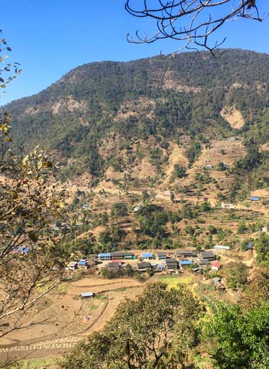 Hilekharka Village Top View